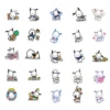 10 30 50pcs Sanrio Pochacco Cartoon Stickers Aesthetic DIY Scrapbooking Laptop Luggage Waterproof Cute Stickers for 3 - Pochacco Store