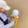 Kawaii Anime Sanrios Creative Plush Toy Detachable Burger Pochacco Crossbody Bag Coin Purse Girls Messenger Bag 5 - Pochacco Store