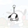 Kawaii Sanrio Anime Pochacco Acrylic Keychain Cartoon Couple Bag Mobile Pendant Adornment Cute Expression Bag Pendant 1 - Pochacco Store